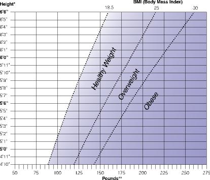 Body Mass Index Graph